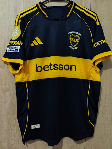 Jersey Boca Juniors local 25/26 M. Merentiel mundial de clubs version jugador