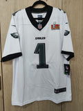 Jersey Aguilas de Philadelphia Eagles Blanco Hurts #1