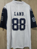 Jersey Cowboys de Dallas Vaqueros Blanca Lamb #88