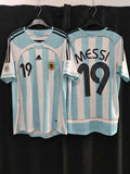 Jersey Argentina Local retro 2006 Messi 19