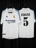Jersey Real Madrid Local retro 01-02 Zidane 5
