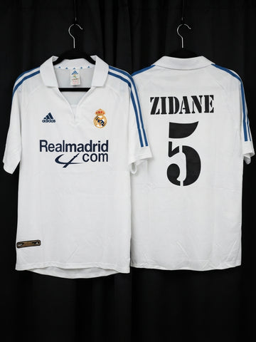 Jersey Real Madrid Local retro 01-02 Zidane 5