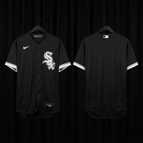 Jersey Chicago White Sox Negra