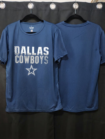 Camiseta deportiva Dry Fit Cowboys Azul