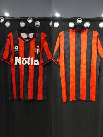 Jersey Milan local retro 92-93 para personalizar