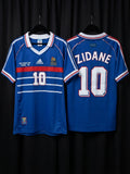 Jersey Francia Local retro 1998 Zidane 10