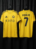 Jersey Al Nassr Local temporada 25-26 Ronaldo #7