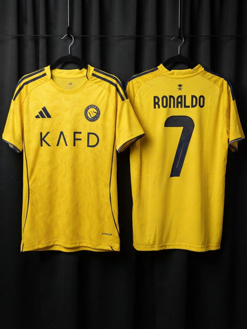 Jersey Al Nassr Local temporada 25-26 Ronaldo #7