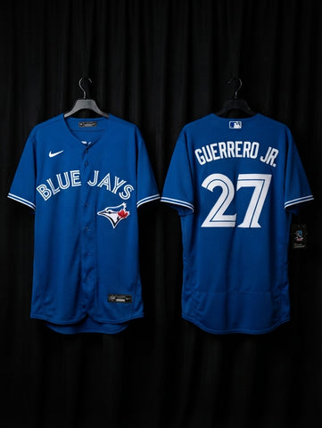 Jersey Azulejos de Toronto Azul Blue Jays Guerrero Jr #27