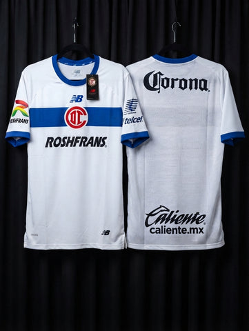 Jersey Toluca Blanca Visita temporada 26- 27