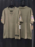 Jersey Salute to service verde militar para personalizar