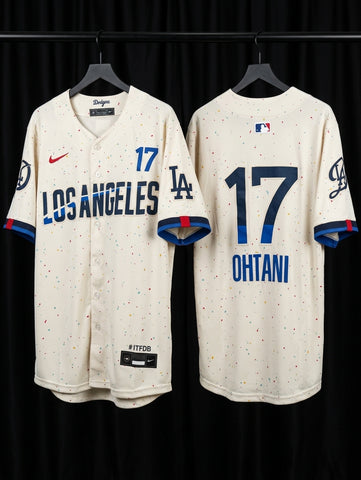 Jersey Dodgers de Los Angeles City Connect 2024 Ohtani #17