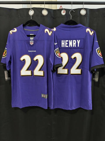 Jersey Ravens de Baltimore Cuervos Morada Henry 22