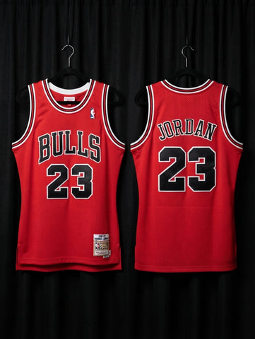 Jersey Toros de Chicago Bulls Retro Roja Jordan