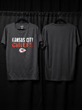 Camiseta deportiva Dry Fit Chiefs negra