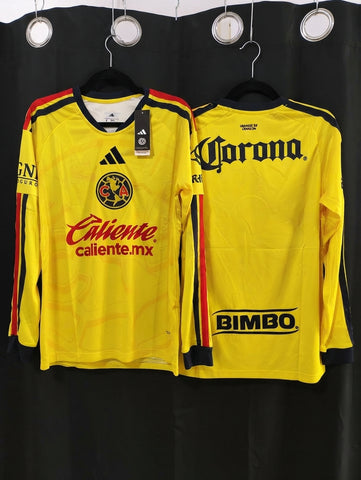 Jersey America Local 26-17 manga larga para personalizar