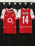 Jersey Arsenal Local retro 2003-2004 Henry