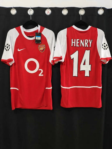 Jersey Arsenal Local retro 2003-2004 Henry