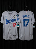 Jersey Dodgers de Los Angeles World series 2025 Gris Ohtani #17