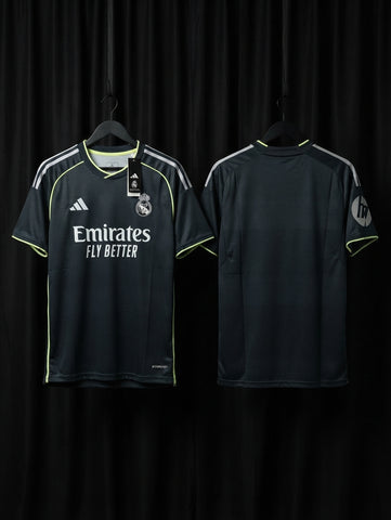 Jersey Real Madrid azul visita temporada 25-26