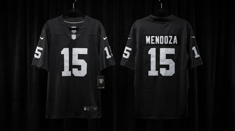 Jersey Las Vegas Raiders negro Mendoza #15