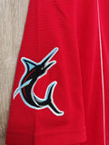 Jersey Marlins de Miami City Connect Rojo