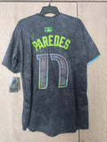 Jersey Rays de Tampa Bay City Connect Paredes #17