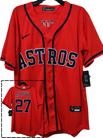 Jersey Astros de Houston Naranja Altuve #27