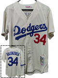 Jersey Los Angeles Dodgers Retro Valenzuela #34 temporada 1981