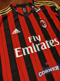 Jersey Milan Local Retro temporada 13-14 Kaka #22 aficionado