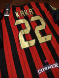 Jersey Milan Local Retro temporada 13-14 Kaka #22 aficionado