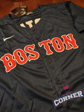 X Jersey Medias Rojas de Boston Red Sox Azul Ortiz #34