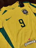 X X Jersey Brasil retro Local Ronaldo #9 aficionado