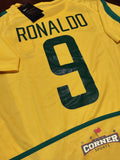 X X Jersey Brasil retro Local Ronaldo #9 aficionado