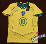 X X Jersey Brazil Retro Ronaldinho #10 aficionado