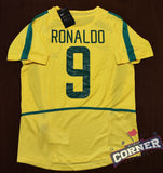 X X Jersey Brasil retro Local Ronaldo #9 aficionado