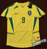 X X Jersey Brasil retro Local Ronaldo #9 aficionado