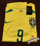 X X Jersey Brasil retro Local Ronaldo #9 aficionado