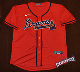 Jersey Bravos de Atlanta Roja Braves Acuña JR