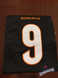 Jersey Cincinati Bengals Negra Burrow #9
