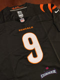 Jersey Cincinati Bengals Negra Burrow #9