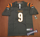Jersey Cincinati Bengals Negra Burrow #9