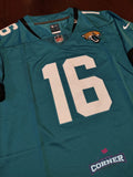 X X Jersey Jaguars de Jacksonville Azul Lawrence #16