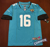 X X Jersey Jaguars de Jacksonville Azul Lawrence #16