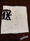 Jersey Rangers de Texas blanca city connect