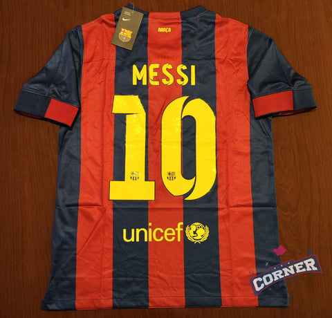 X X Jersey Barcelona retro Local Messi #10