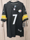Jersey Steelers de Pittsburgh Negra Roethlisberger #7
