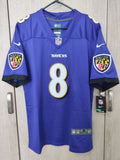 Jersey Ravens de Baltimore Cuervos Morada Jackson #8