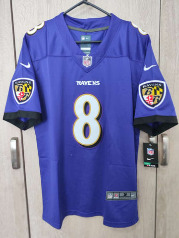 Jersey Ravens de Baltimore Cuervos Morada Jackson #8