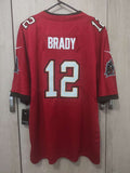 Jersey Bucaneros de Tampa Bay Rojo Brady #12